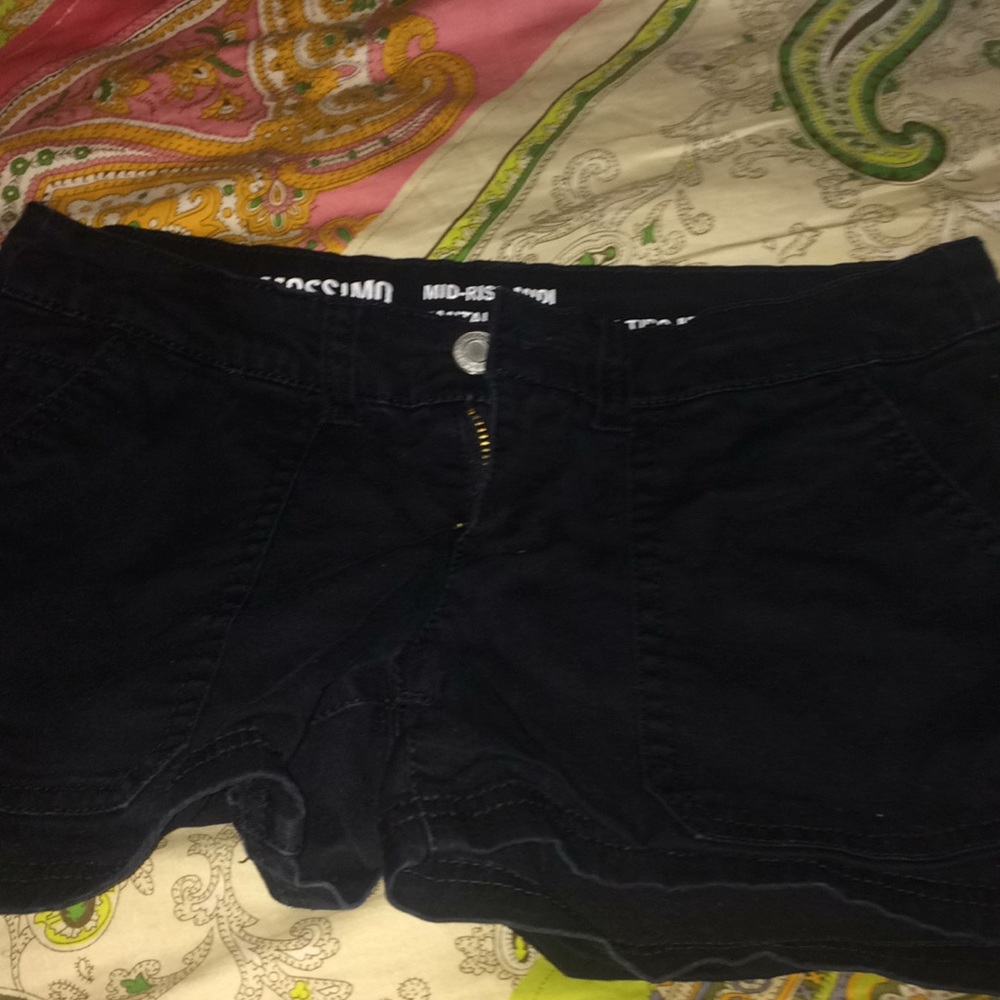 Black shorts